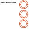 3pcsCompatible For PhilipsNorelco Series 7000 9000 S9152 S9712 S7000 S7312 RQ12 RQ1250 Blade Retaining Rings Retaining-Plate Holder(3pcs) view 3
