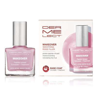 Dermelect Makeover Smoothing Nail Ridge Filler, Lilac, 0.4 fl oz