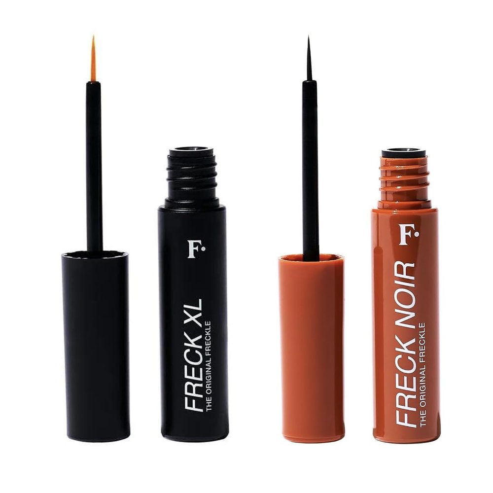 Freck Beauty, The Original Freckle Pen  Natural-Looking, Faux Freckles (NOIR and XL Bundle)