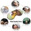 Bear Eats Honey Eye Masks Sleeping Detachable Breathable Eye Cover Soft Block Light Sleep Mask for Women Men, Relaxing Pressure Night Blindfold view 4