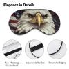 Bald Eagle Eye Masks Sleeping Detachable Breathable Eye Cover Soft Block Light Sleep Mask for Women Men, Relaxing Pressure Night Blindfold view 3
