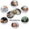 Bald Eagle Eye Masks Sleeping Detachable Breathable Eye Cover Soft Block Light Sleep Mask for Women Men, Relaxing Pressure Night Blindfold view 4