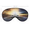 Backpack Airplane Eye Masks Sleeping Detachable Breathable Eye Cover Soft Block Light Sleep Mask for Women Men, Relaxing Pressure Night Blindfold view 2