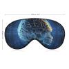 Artificial Intelligence Brain Eye Masks Sleeping Detachable Breathable Eye Cover Soft Block Light Sleep Mask for Women Men, Relaxing Pressure Night Blindfold view 2