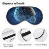 Artificial Intelligence Brain Eye Masks Sleeping Detachable Breathable Eye Cover Soft Block Light Sleep Mask for Women Men, Relaxing Pressure Night Blindfold view 3