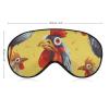 Art Chicken Painting Eye Masks Sleeping Detachable Breathable Eye Cover Soft Block Light Sleep Mask for Women Men, Relaxing Pressure Night Blindfold view 2
