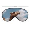Camel Looking Up at The Sky Eye Masks Sleeping Detachable Breathable Eye Cover Soft Block Light Sleep Mask for Women Men, Relaxing Pressure Night Blindfold view 2