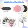 72 Pcs Sanding Paper Discs with Metal Nail Drill Bit, 25mm Foot File Replacement Sandpaper Disk Manicure Pedicure Tools for Dead Skin Foot Callus Remover or Polishing Craft (#80#150#240 Grit) view 2