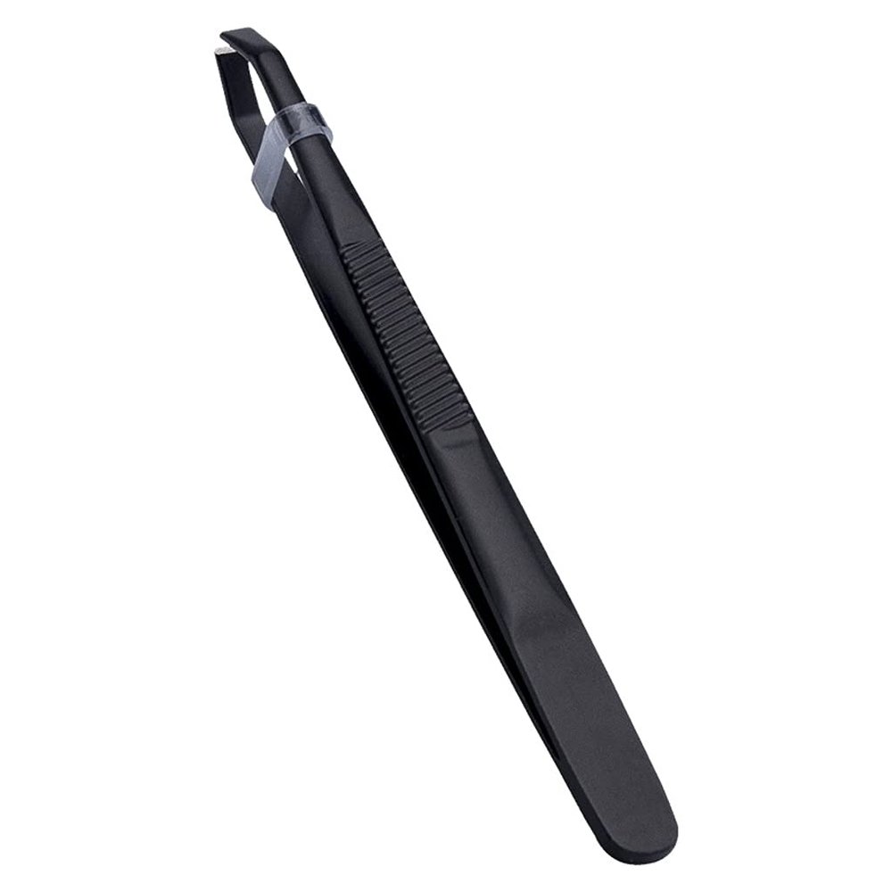 ASWRTYJO Stainless Steel Eyebrow Tweezer Oblique Pliers Pull Forceps Moustache Beauty Makeup Tools Hair Removal Clip