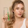 Hiiooweiyi 2 Pcs Eyelash Brush Lash Wand Makeup Tool Eyelash Extension Supplies Cleaning Brush Diamond Mascara Cosmetic Brushes - Green view 3