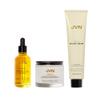 JVN Hair Quick & Easy Bestsellers Set, Pack of 3, Includes Pre-Wash Scalp Oil, Air Dry Cream, and Instant Recovery Serum, Vegan, Sulfate and Paraben-Free, Haircare for Women and Men view 1