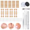 Ingrown Toenail Corrector Set with Correction Strips, Toenail Lifter & File, Professional Pedicure Tools Kit for Ingrown & Curved Toenails for Women & Men (1 Set) view 1