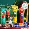 Aislor Christmas Hand Cream Gift Set of 5 Moisturizing Nourishing Hand Lotions for Women Stocking Stuffers Holiday Skin Care Gifts Green One Size view 3