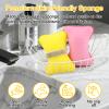 2-Pack Exfoliating Body Scrubbers  Large Bath & Shower Exfoliator Tools for Smooth, Soft Skin, Assorted Colors, Daily Skincare Routine view 2