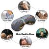 Statue of Liberty in NYC Eye Masks Sleeping Detachable Breathable Eye Cover Soft Block Light Sleep Mask for Women Men, Relaxing Pressure Night Blindfold view 4