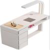 Wooden Nail Artist Manicure Table with Dust Collector  Salon Spa Workstation, Nail Tech Desk, Home Beauty Station for Makeup & Nail Care(Size:120 * 40 * 78 cm) view 1