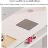 Wooden Nail Artist Manicure Table with Dust Collector  Salon Spa Workstation, Nail Tech Desk, Home Beauty Station for Makeup & Nail Care(Size:120 * 40 * 78 cm) view 4
