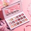 ASWRTYJO 18 Colors Matte Pearlescent Radiant Glitter Eyeshadow Palette Shimmer Pigment Eye Shadow Beauty Makeup view 2