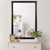Rectangular Wall Mirror, 24 x 36 Inch Black PS Frame, Bathroom Vanity Mirror view 2