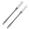 2-Pack Toe Cleaning Brush with Long Handle  Foot Scrubber & Exfoliating Anti-Itch Brush for Seniors, Pregnant Women, Men & Women (Grey) view 1