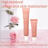Facial Hair Removal Cream Kit for Women  Depilatory & Post Care Soothing CreamGentle Plant Formula for Sensitive SkinPainless & Flawless Face Hair Remover. view 2