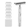 KAMPFE Double Edge Safety Razor Shaver Adopts CNC High-Precision Processing,Women and Mens razors for Shaving,30-degree Shaving Angled Head (mild+) view 2