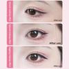 2 Pcs Rotating Eyeliner Stamp Pen - Long Lasting Waterproof Liquid Eye Liner, Foldable Black Brown Winged Eyeliner Stamp for Perfect Wings, Smudge Proof Cat Eye Liner Stencil Tool for Beginners view 3