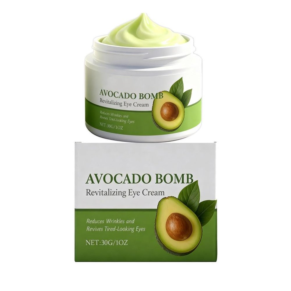 futiu Avocado Eye Cream - Lightweight Formula, Nourishing For Eye Area, Easy Absorption(1pcs)