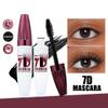 7D Waterproof Volume Mascara, 7D Silk Fiber Lash Waterproof Long Lasting Mascara Black Volume and Length Natural, Long Lasting Natural Curling Lashes for Professional Eye Makeup view 2