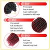 Passion Twist Hair - 8 Packs 12 Inch Pre-twisted Passion Twist Crochet Hair For Women, Pre-Looped Passion Twists Braiding Synthetic Hair Extensions 12inch, 1B/OTBUG view 3