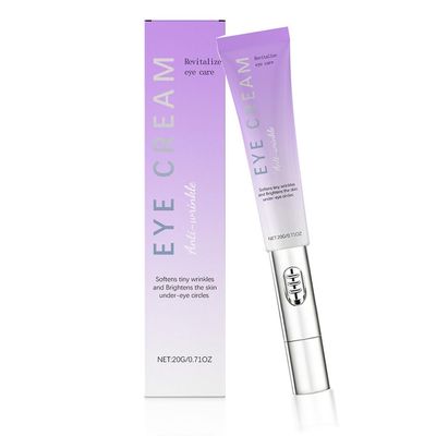 futiu Revitalizing Eye Cream With Massage Head - Brightens, Firms & Reduces Dark Circles, Fine Lines(3pcs)