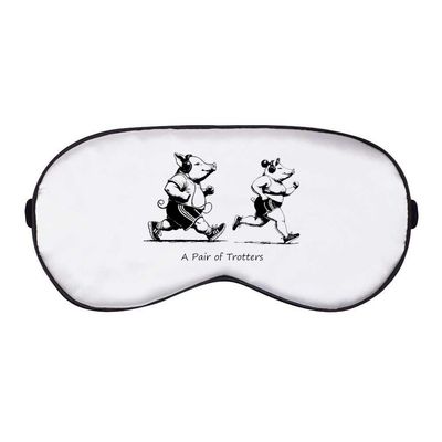 Azeeda 'Funny Pigs Jogging' Sleep/Travel Eye Mask (EY00033656)
