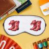 Azeeda 'Pink Heart Cowboy Boots' Sleep/Travel Eye Mask (EY00033650) view 2