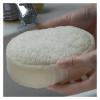 2pcs Natural Loofah Brush Unisex Bath Towel Wipe Thick Sponge Bath Wash Rub Body Scrubber Durable Healthy Massage Brush(2pcs White) view 3
