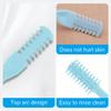 LECDOA 2-in-1 Nasal Hair Cutter, 360 Rotating Double Sided Nose Hair Removal Tool, Nose Hair Clipper with Ear Picker for Women and Men (Green, 3 PCS) view 3