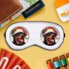 Azeeda 'Rottweiler Wearing Santa Hat' Sleep/Travel Eye Mask (EY00033699) view 2