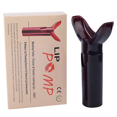 NinthAvenue Basics Device Lip Plumper, Instant Red Lip Suction Tool, Curved Design, Non-Surgical and Safe, Fuller Lips Sucker, Ideal for Quick Results