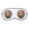 Azeeda 'Cockapoo Wearing a Santa Hat' Sleep/Travel Eye Mask (EY00033693) view 1