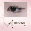 Eyeliner Stamp Pen, Foldable Eyeliner Stamp Waterproof Winged Tool Proof Gel Pen, Rotating Eyeliners tamps en, SmudgeProof & Waterpoof Eye Liner en Tool for Beginners (Brown+Brown) view 4