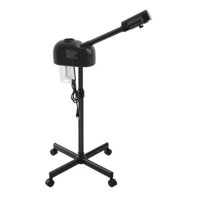 800W Professional Facial Steamer on Wheels, Height Adjustable, Floor Standing Face Steamer Vaporizador for Skin Care, Facial Steamers for Home Spa Beauty Salon Esthetician