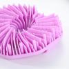 Silicone Body Scrubber  Exfoliating Body Brush, Replaces Loofah,Foot Brush for Shower for Spa,Travel (Yellow) view 3
