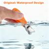 YBEATY 2 Pcs Wide Jaw Opening Anti-Splash Slanted Nail Clipper Fingernail and Toenail Clippers Long Handle No Splash Ingrown Nail Trimmer Slanted Nails Clippers for Ingrown Nails Women Men view 3