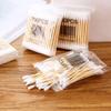 Bamboo Cotton Swabs 100 Count | Double Tipped Sticks | 100% Eco-Friendly & Natural | Perfect for Makeup & Nail Applications, Arts & Crafts, Removing Dust & Dirt (100 Count,Pack of 1) view 1