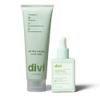 Divi Heat Free Duo  Includes 30ml Scalp Serum & Air Dry Cream  Strengthens Roots, Smooths Frizz & Enhances Natural Texture for Healthy, Shiny Hair, 2 Piece Set view 1