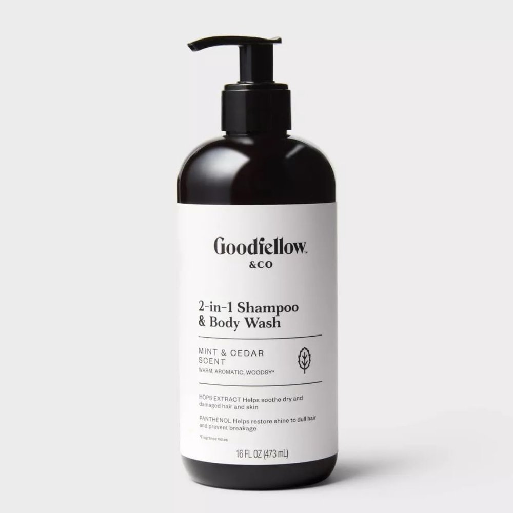Goodfellow & Co Moroccan Mint & Cedar 2-in-1 Shampoo & Body Wash - 16 fl oz -