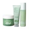 Divi Frizz Fighting Trio  Includes Whipped Mask, Air Dry Cream & Leave-In Conditioner  Deeply Hydrates, Smooths Frizz & Restores Shine for Soft, Healthy, Manageable Hair, 3 Piece Set view 1