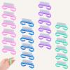 24Pcs Handle Grip Nail Brush, Fingernail Scrub Cleaning Brushes for Toes and Nails Cleaner, Pedicure Brushes Tool for Women Men Girls (Multicolor) view 1