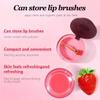 6 PCS Honey Lip Balm, Vitamin E Propolis & Strawberry & Watermelon & Apple Lime & Coconut & Cherry Lip Sleeping Mask Moisturizing Lip Balm with Stick, Hydrating Prevention Dry & Cracked Lip Care view 4