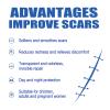 2Pcs Squalane & Centella Scar Cream - Silicone Scar Gel Formula for New & Old Scars, Fades Acne, Surgery, C-Section Marks & Keloid Bumps, Soothes Skin with Shea Butter & Aloe view 3