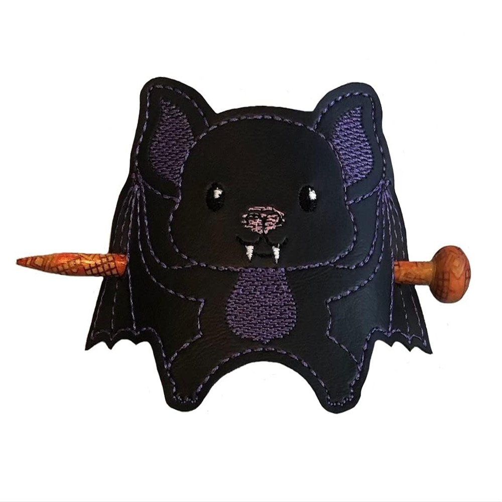 Bat Bun Cover Hair Slider with Chopstick
